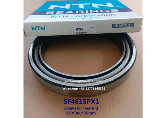 SF4615PX1 SF4615 excavator bearing thin section angular contact ball bearing 230*300*35mm