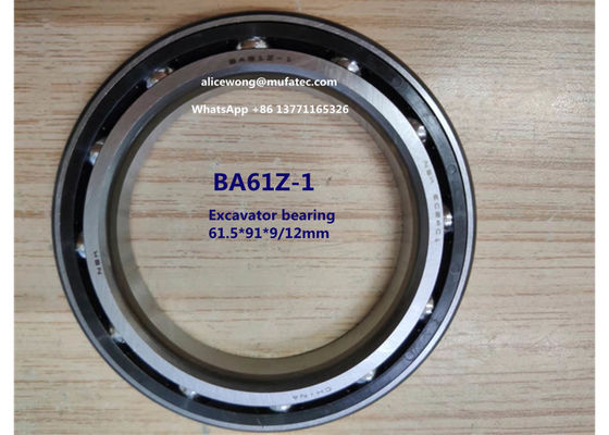 BA61Z-1 excavator bearing thin section deep groove ball bearing 61.5*91*9/12mm