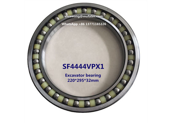 SF4444 VPX1 excavator bearing thin section angular contact ball bearing 220*295*32mm