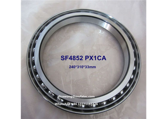 SF4852 PX1CA excavator bearing thin section angular contact ball bearing 240*310*33mm