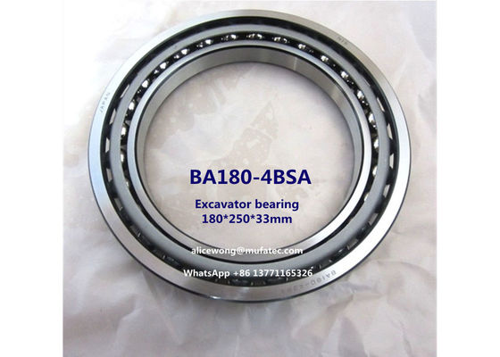 BA180-4BSA BA180-4 excavator bearing angular contact ball bearing 180*250*33mm