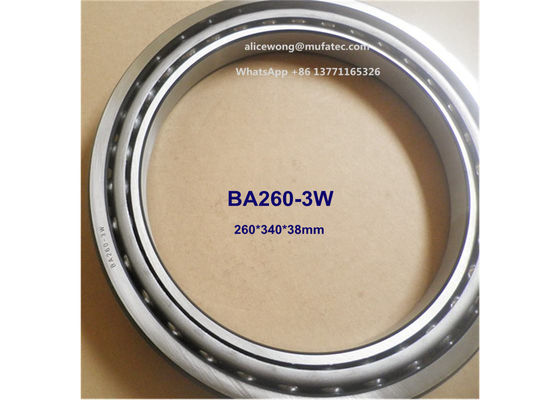 BA260-3 BA260-3W excavator bearing angular contact ball bearing 260*340*38mm