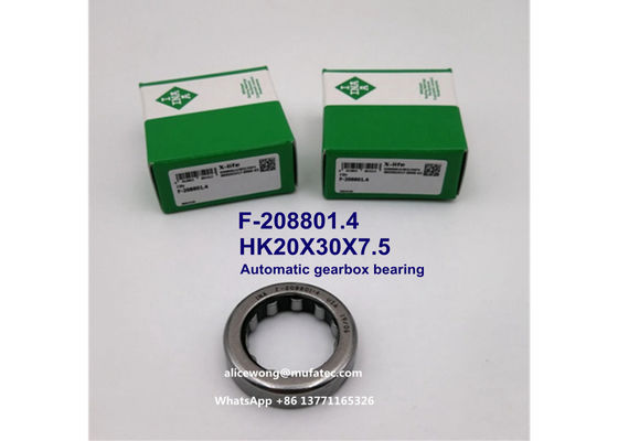 F-208801.4 HK20X30X7.5 automobile gearbox bearing cylindrical roller bearing 20*30*7.5mm