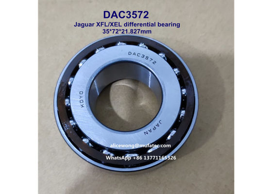 DAC3572 Jaguar XFL XEL differential bearing double row thrust angular contact ball bearing 35*72*21.8/27mm