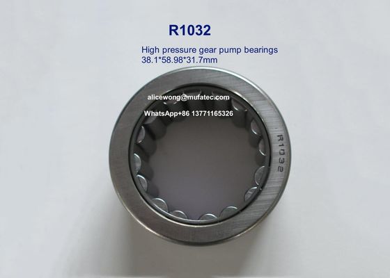 R1032 high pressure gear pump bearings needle roller bearings 38.1*58.98*31.7mm