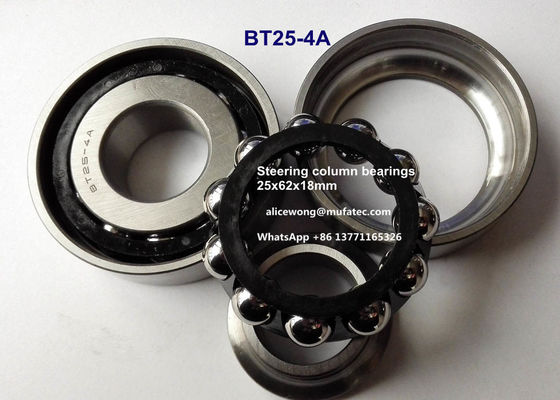 BT25-4A auto steering column ball bearings thrust ball bearings 25*62*18mm