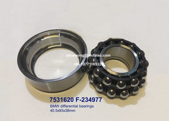7531620.03 7531620 03 F-234977.12.SKL-H79 BMW differential bearing angular contact ball bearing 40.5*93*30/38mm
