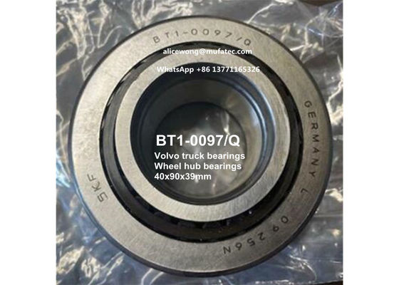 BT1-0097/Q BT1 0097 Q Volvo truck transmission part bearings tapered roller bearings 40*90*39/21mm