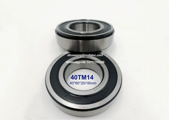 40TM14 automotive bearings non-standard deep groove ball bearings 40*80*20/16mm