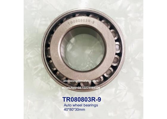 TR08083R-9 TR08083R TR08083 auto wheel bearings taper roller bearings 40*80*30mm