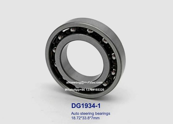 DG1934-1 DG1934 18BSC19 auto steering bearings nylon cage deep groove ball bearings 18.72*33.8*7mm