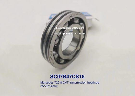 SC07B47CS16 SC07B47 B35-133CG AB45100.S01 Mercedes 722.8 CVT transmission part bearings 35*72*14mm