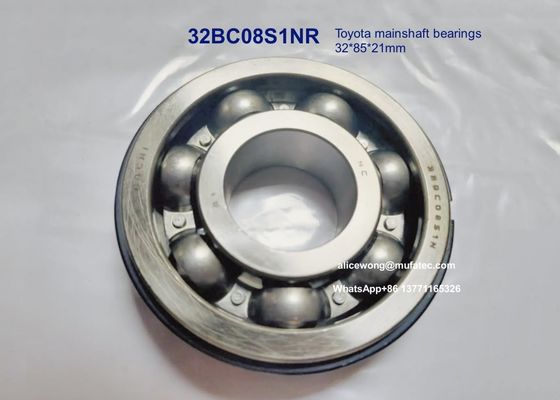 32BC08S1NR Toyota mainshaft bearings special ball bearings with circlip for Toyota repair and maintenance 32x85x21mm