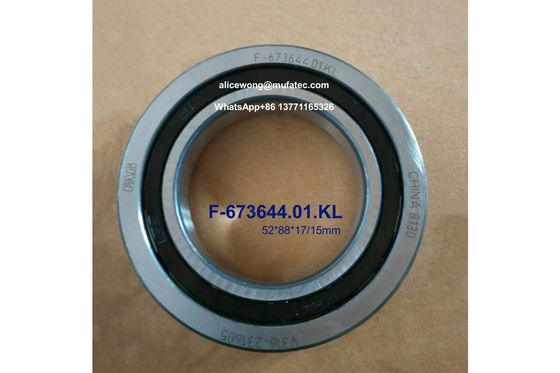 F-673644.01.KL F-673644 auto gearbox bearings deep groove ball bearings 52*88*17/15mm