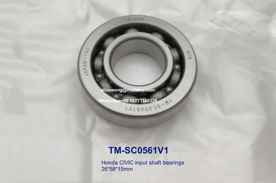 TM-SC05A61V1 SC05A61 Honda Civic input shaft bearings special ball bearings for car repair and maintenance 26x58x15mm