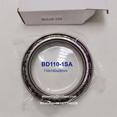 BD110-1SA 110x140x28mm Nylon Cage Sealed Double Row Ball Bearings for Excavator Machines