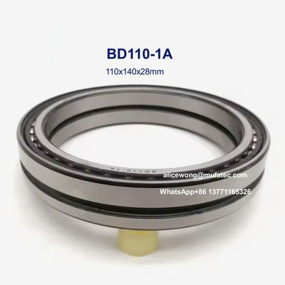 BD110-1SA 110x140x28mm Nylon Cage Sealed Double Row Ball Bearings for Excavator Machines