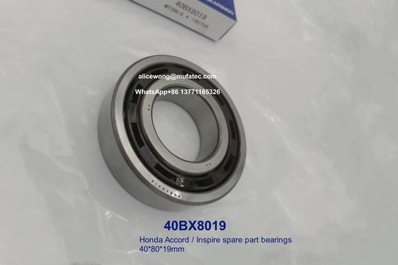40BX8019 Honda Accord Inspire Bearings 40x80x19mm Non-standard Deep Groove Ball Bearings With Nylon Cage
