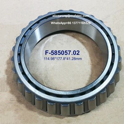 F-585057.02 Wheel Hub Bearings 114.98x177.8x41.28mm Imperial Taper Roller Bearings