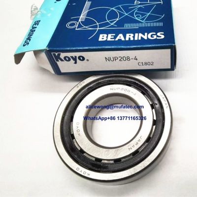 NUP208-4 Automotive Gearbox earings ylindrical Roller Bearings 36x80x18mm 0.5Kg