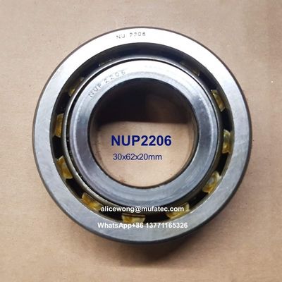 NUP2206 Cylindrical Roller Bearings 30x62x20mm Cylindrical Roller Bearing, Steel Cage