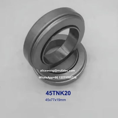 45TNK20 Automotive Clutch Release Bearings 45X77X19mm Ball Bearings