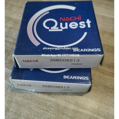 35BC06S13 Automobile Gearbox Bearings 35x65x8mm with Steel Cage Ball Bearings