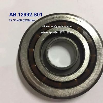 AB.12992.S01 AB 12992 S01 Automotive Transmission Bearings 22.31X68.52X9mm
