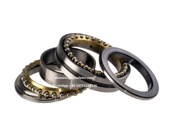 234413-M-SP high precision thrust angular contact ball bearing brass cage 65*100*22mm