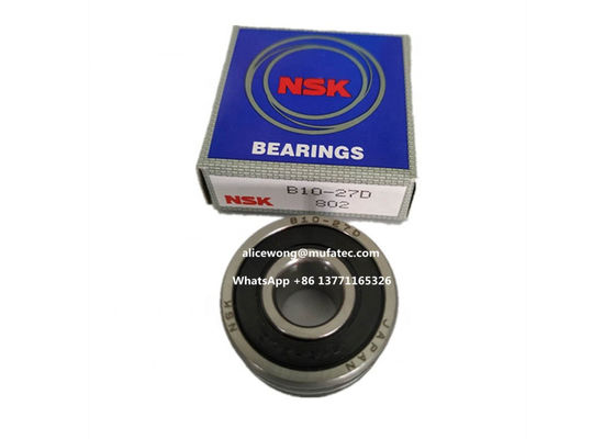 B10-27D auto generator bearing double rubber bearings 10*27*14mm