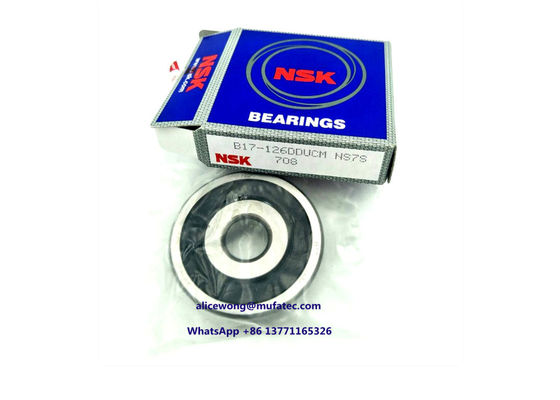 B17-126 B17-126DDUCM auto alternator bearing double rubber seals bearing 17*62*17.6mm
