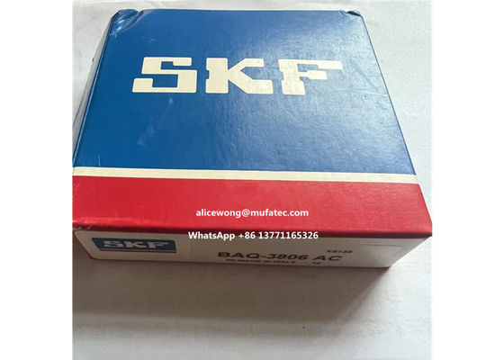 BAQ-3806 AC steering rack bearing angular contact ball bearing 40*80*18mm