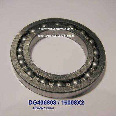 DG406808-PRP 16008X2 rolamentos para automóveis rolamentos de esferas de ranhuras profundas não normalizados 40x68x7,5 mm