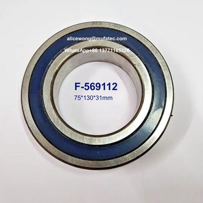 Rolamentos de cerâmica F-569112 para servo motor de motocicleta impressora 75*130*31mm