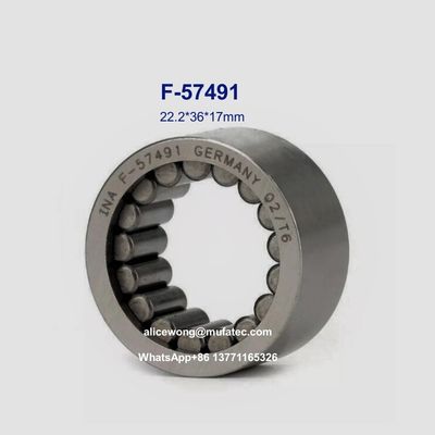 Rolamentos completos da bomba hidráulica do rolo do complemento F-57491.RNU com a gaiola de nylon de bronze de aço