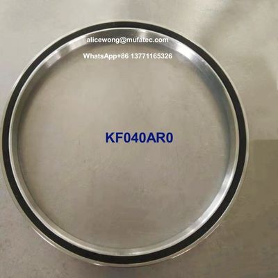 KF040AR0 Rolamentos de secção fina 101.6x139.7x19.05mm Caixa de latão / Caixa de nylon, aberta / vedações de borracha 2RS