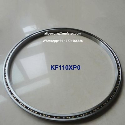 KF110XP0 Rolamentos de secção fina 279.4x317.5x19.05mm Tipo de vedação aberta, gaiola de latão