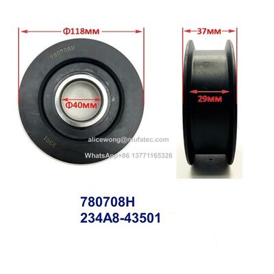 780708H rolamentos para empilhadeiras de 40x118x37/29mm