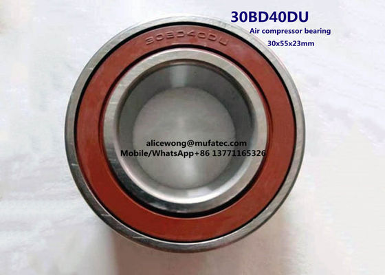 30BD40DU compressor de ar automático com rolamento de esferas de contacto angulares de dupla linha de 30*55*23 mm